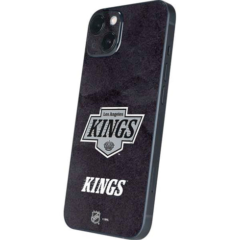 NHL Los Angeles Kings Distressed iPhone 14 Plus Skin